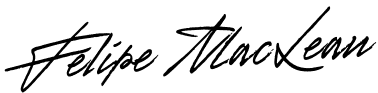 felipe MacLean Signature